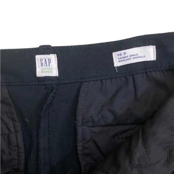 Gap Black Skinny Ankle Pants. Women’s Size 6. - Picture 5 of 5